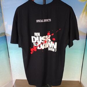 From Dusk Till Dawn Season 3 Special Effects Crew Gildan Black Short Sleeve XL